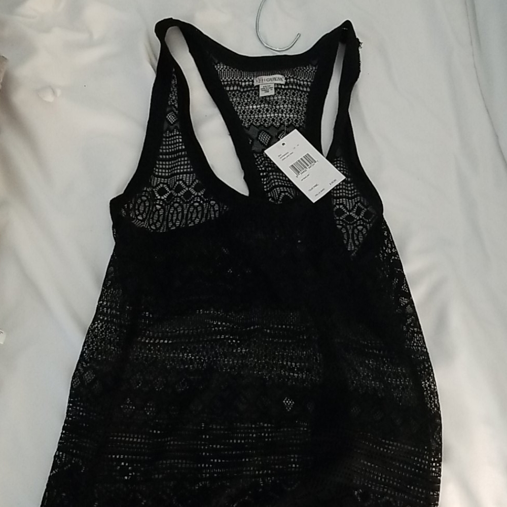 Guess sheer tank